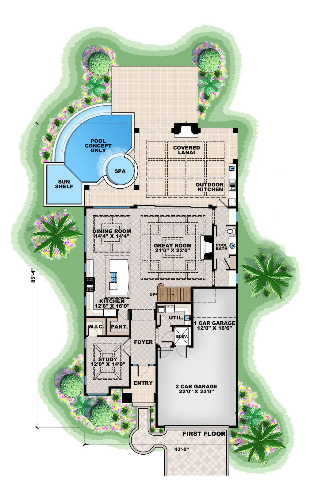 Floor Plan Main Level