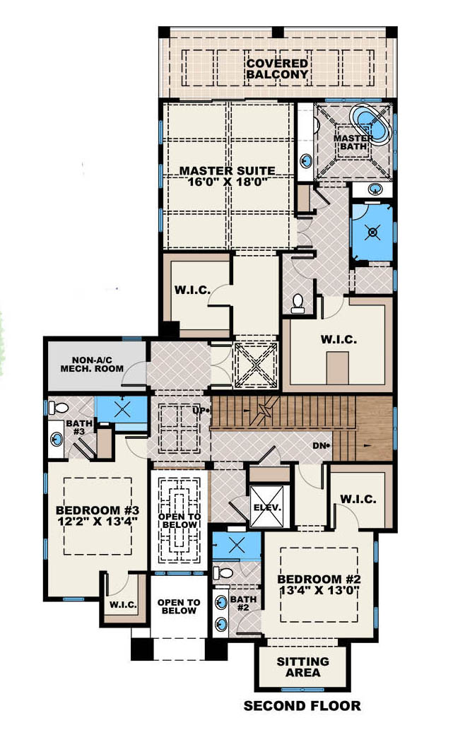 Floor Plan Upper Level