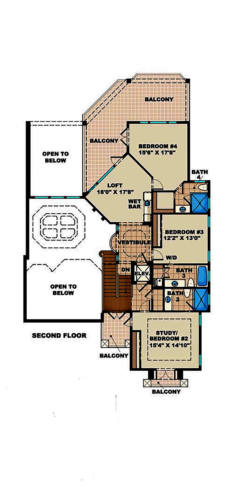Floor Plan Upper Level