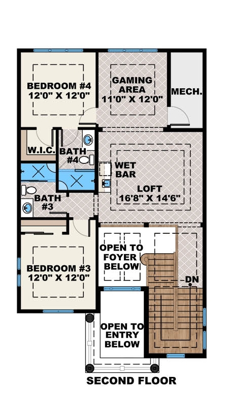 Floor Plan Upper Level