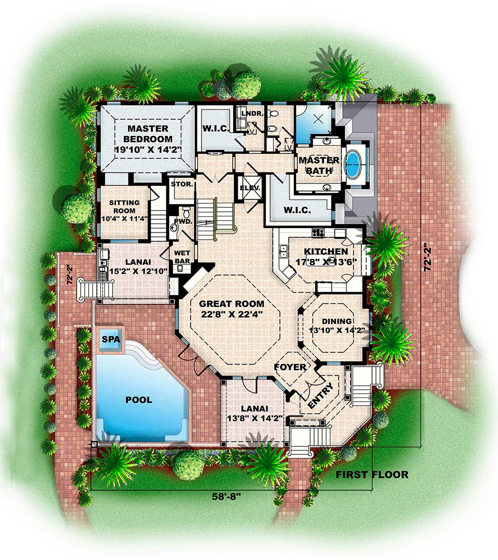 Floor Plan Main Level