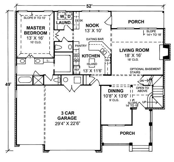 Floor Plan Main Level