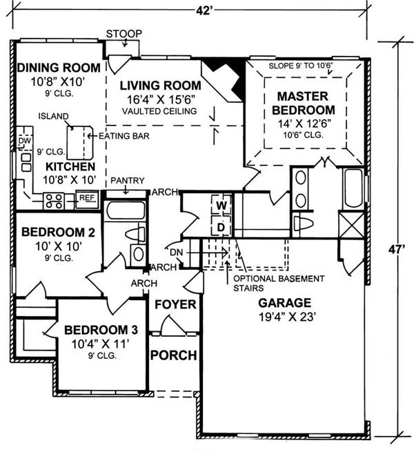 Floor Plan Main Level