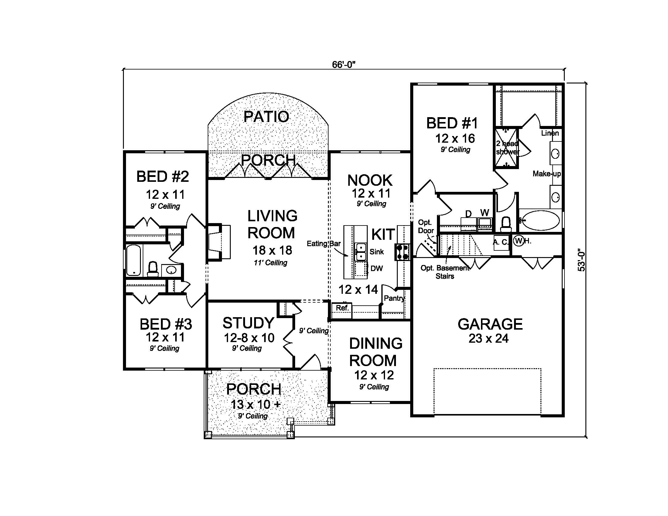 Floor Plan Main Level