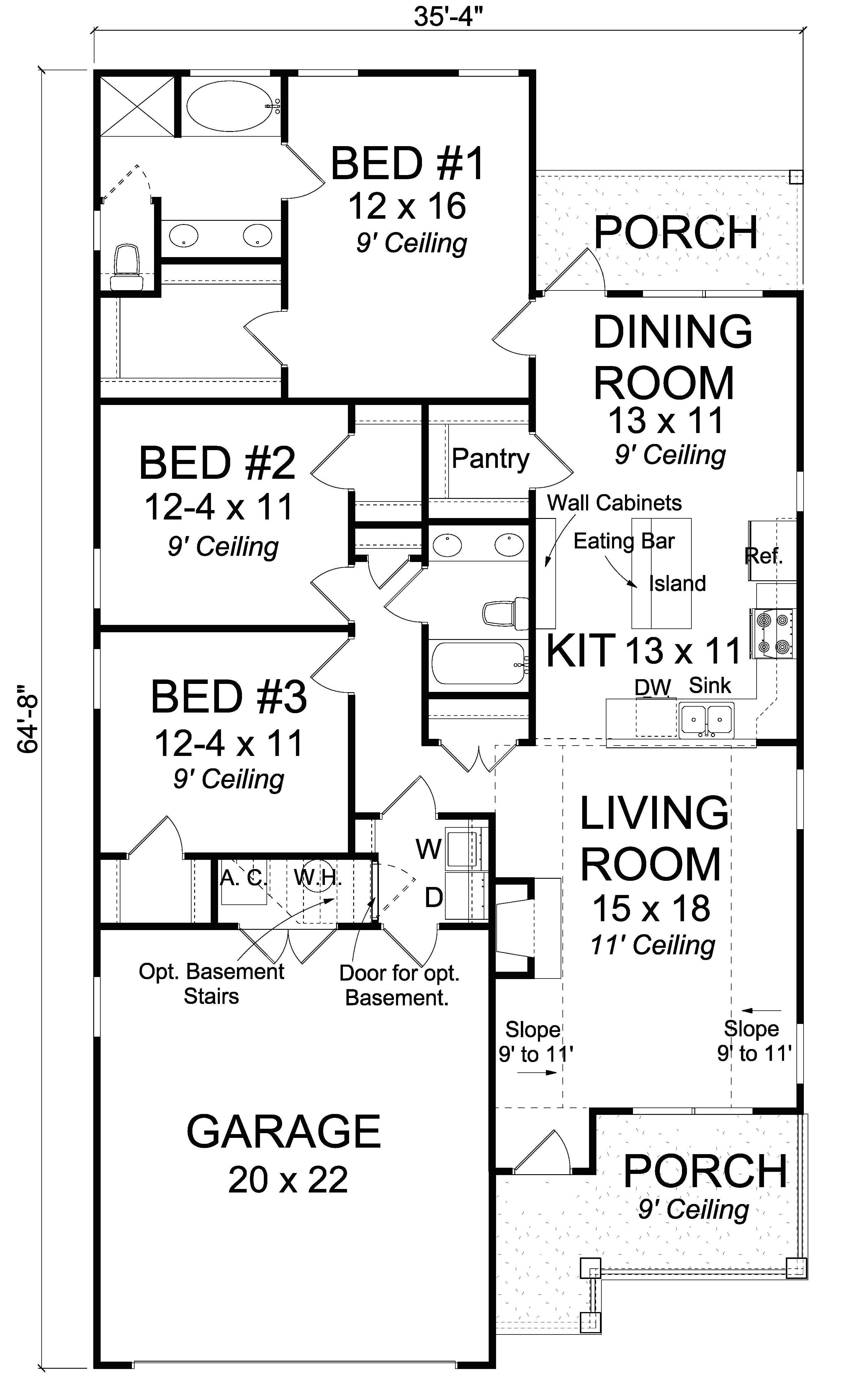 Floor Plan Main Level