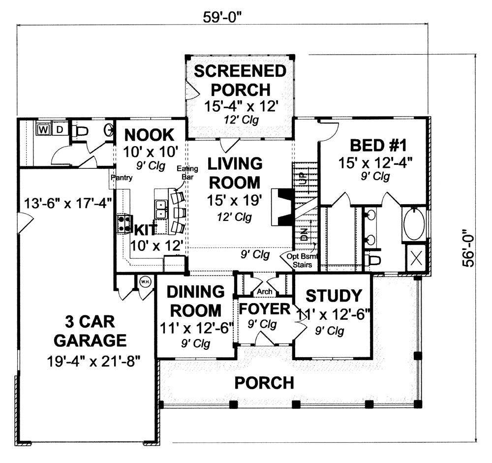 Floor Plan Main Level