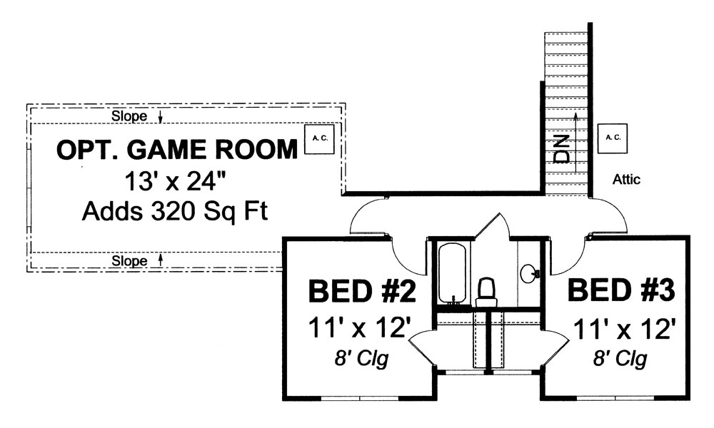 Floor Plan Upper Level