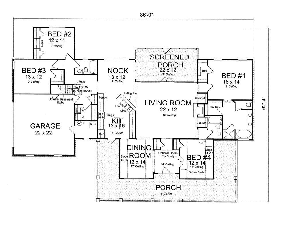 Floor Plan Main Level