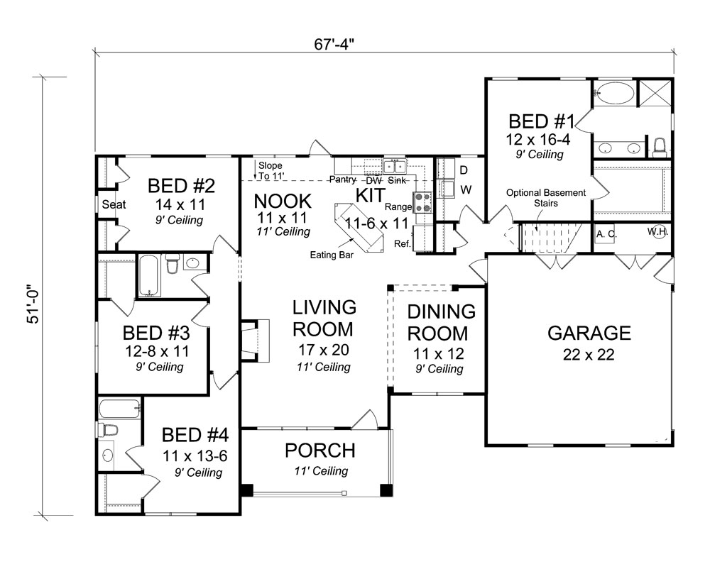 Floor Plan Main Level