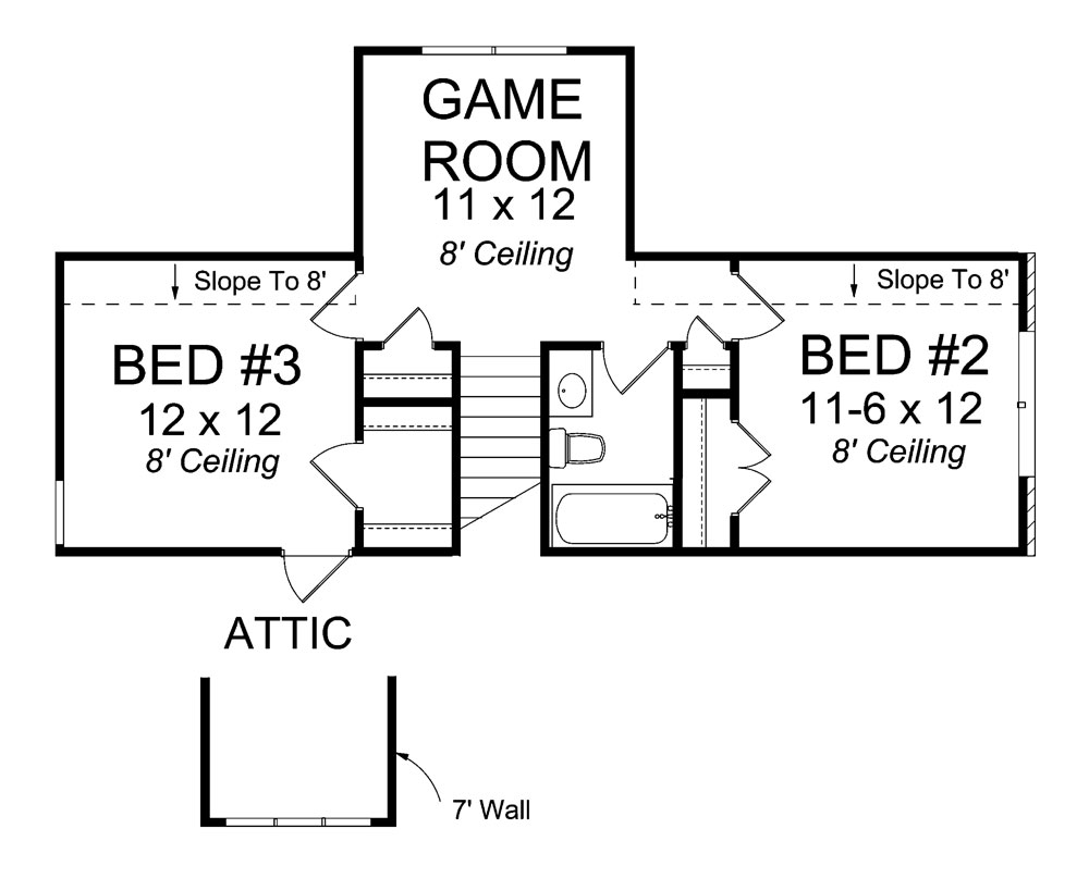 Floor Plan Upper Level