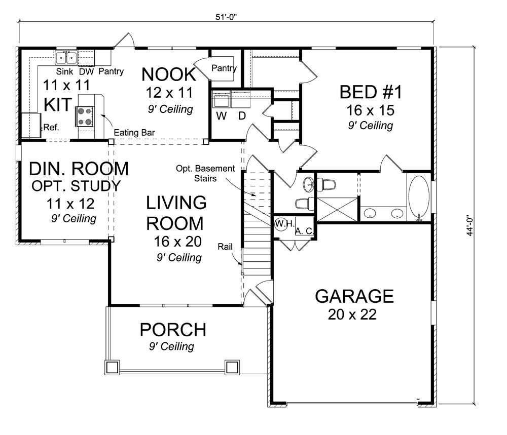 Floor Plan Main Level