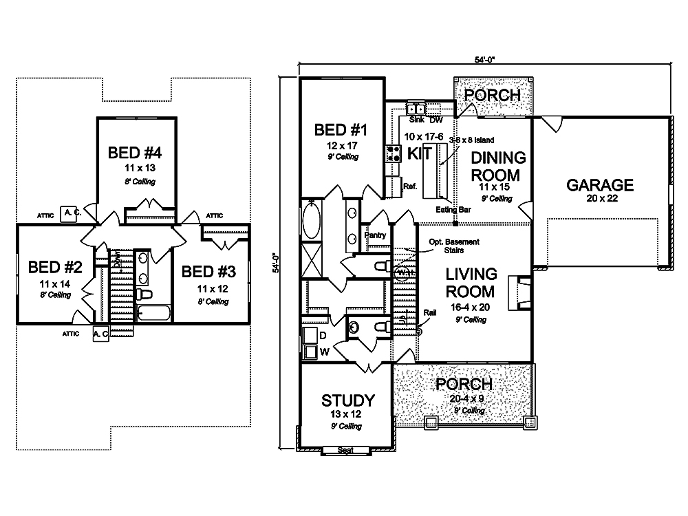 Floor Plan Main Level