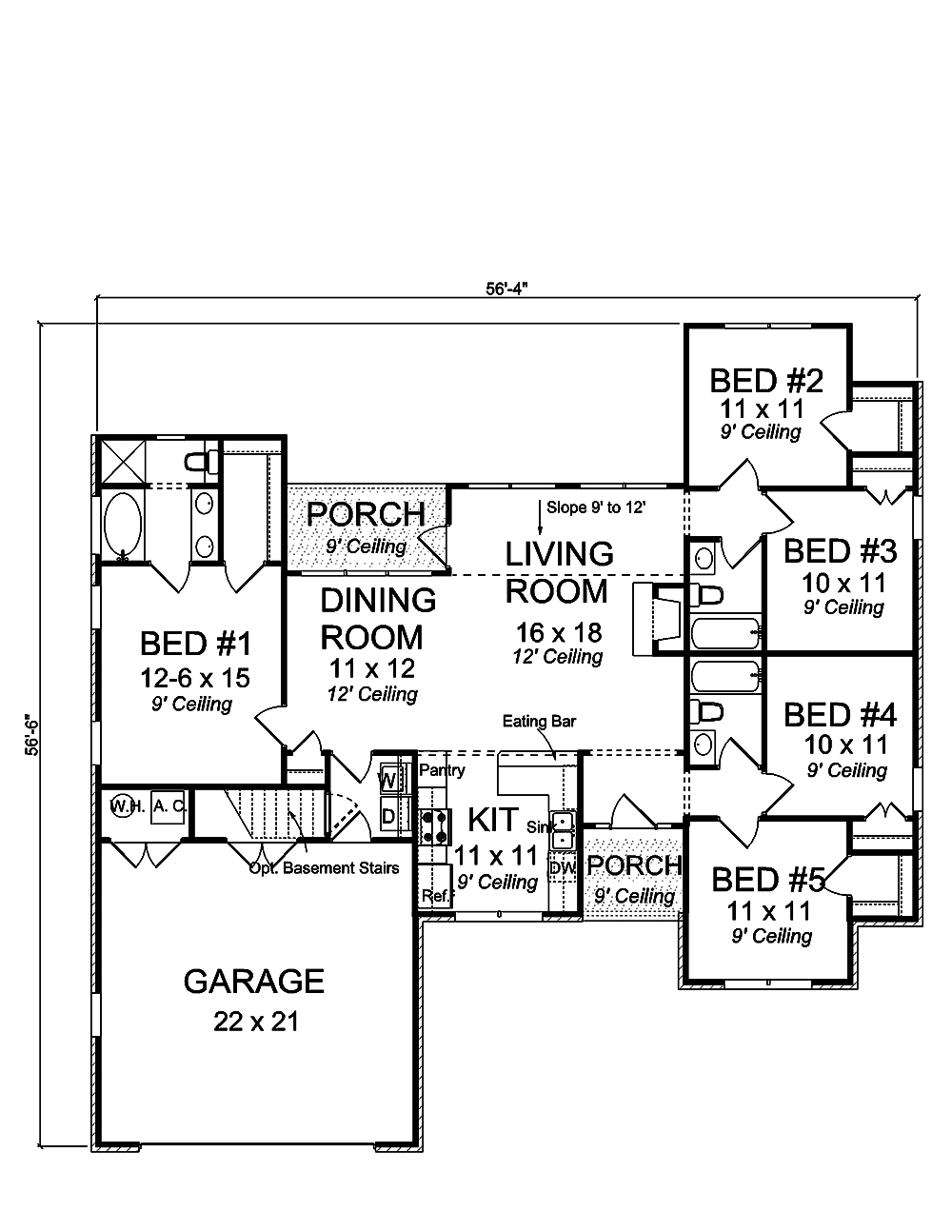 Floor Plan Main Level