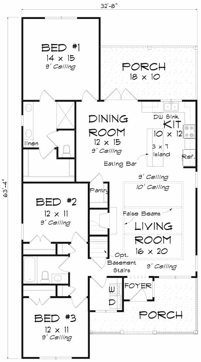 Floor Plan Main Level