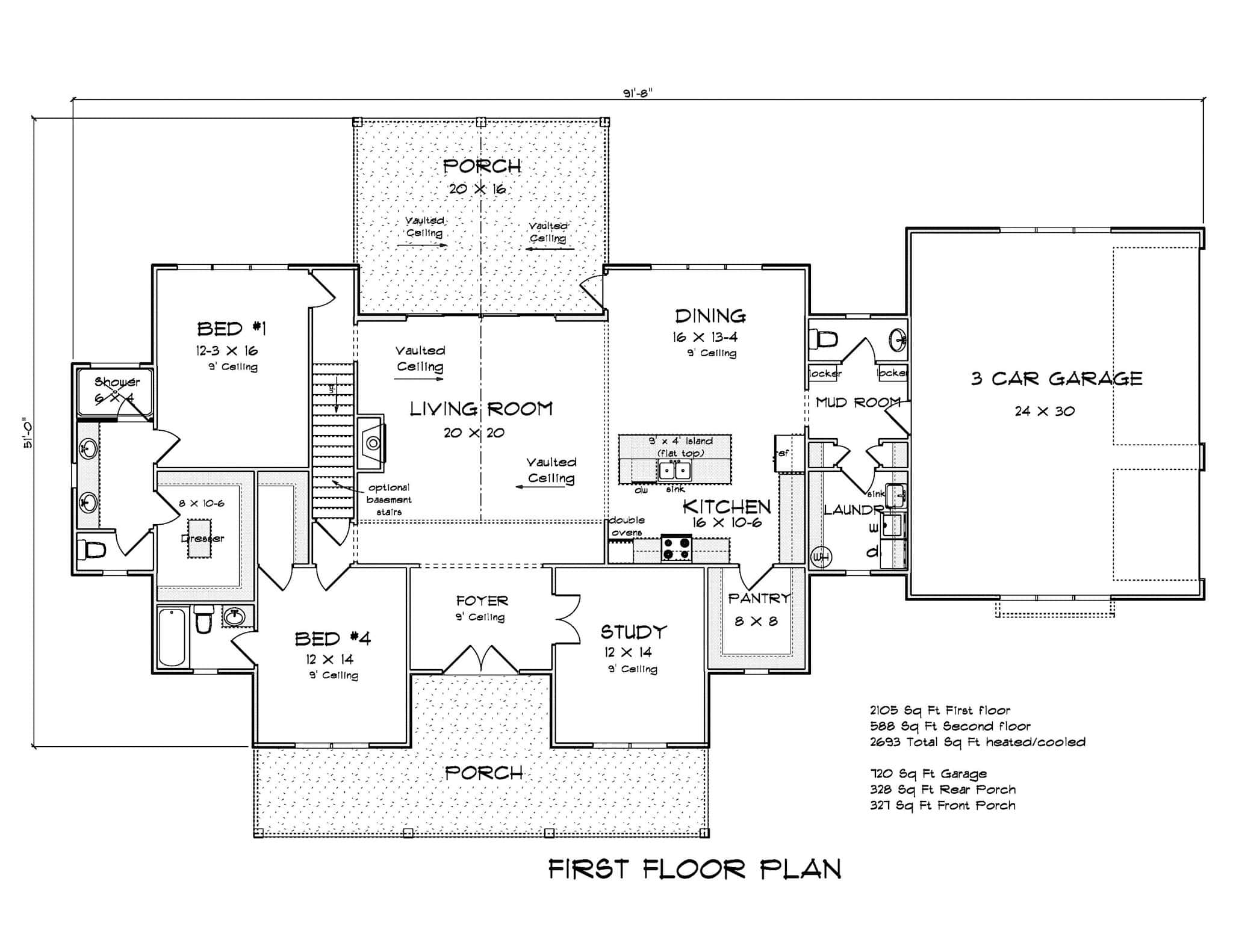 Floor Plan First Story
