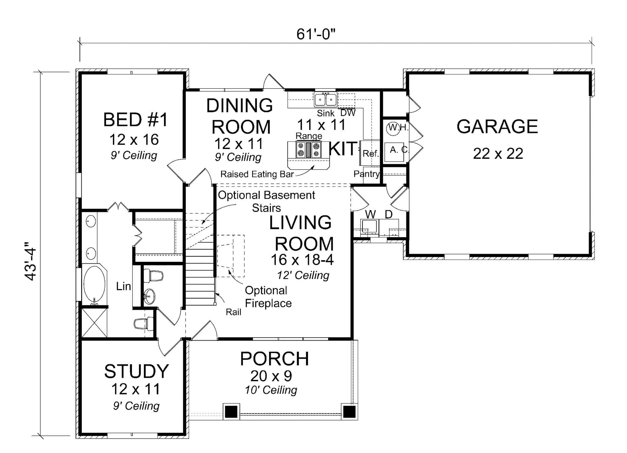 Floor Plan First Story