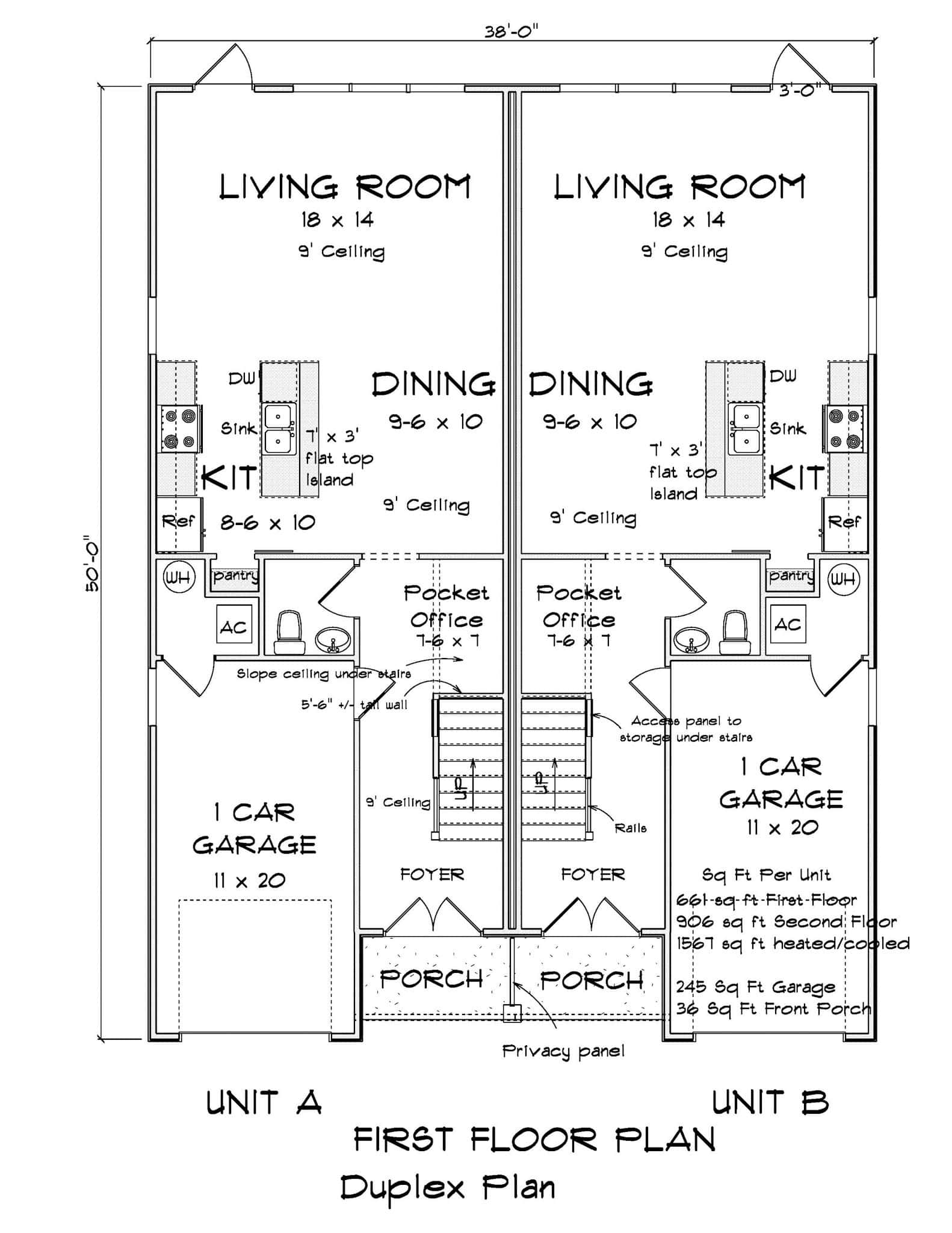 Floor Plan First Story