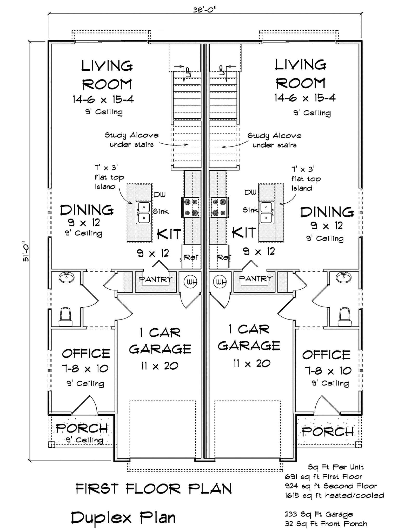Floor Plan First Story