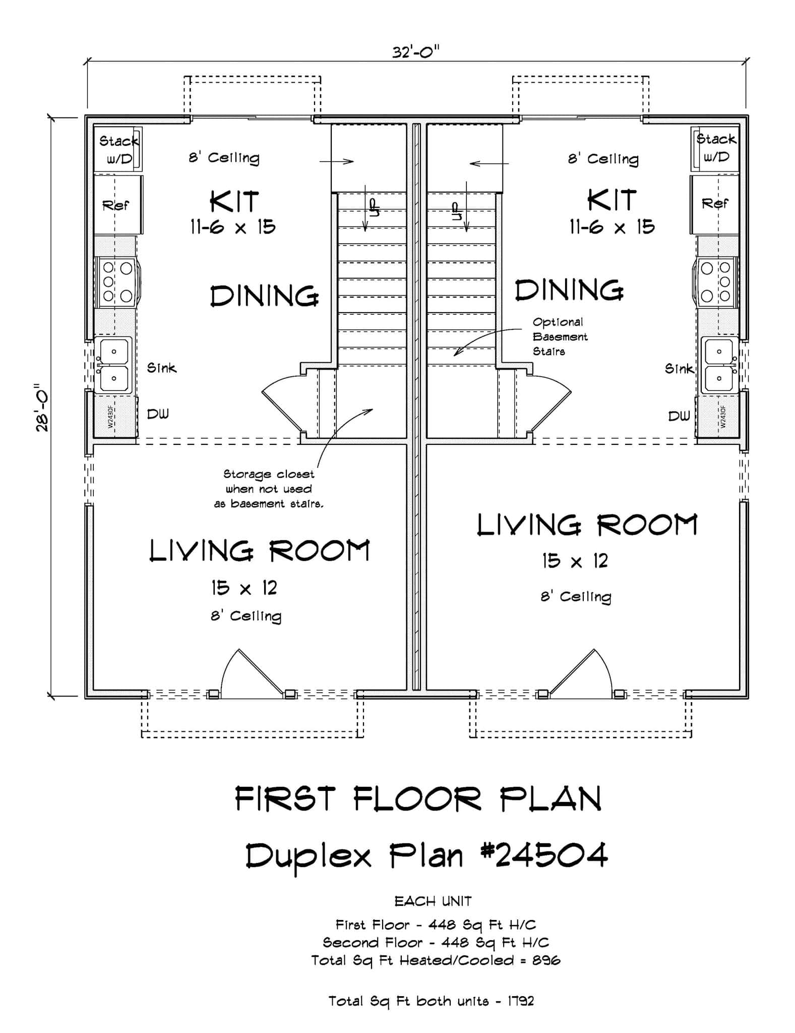 Floor Plan First Story