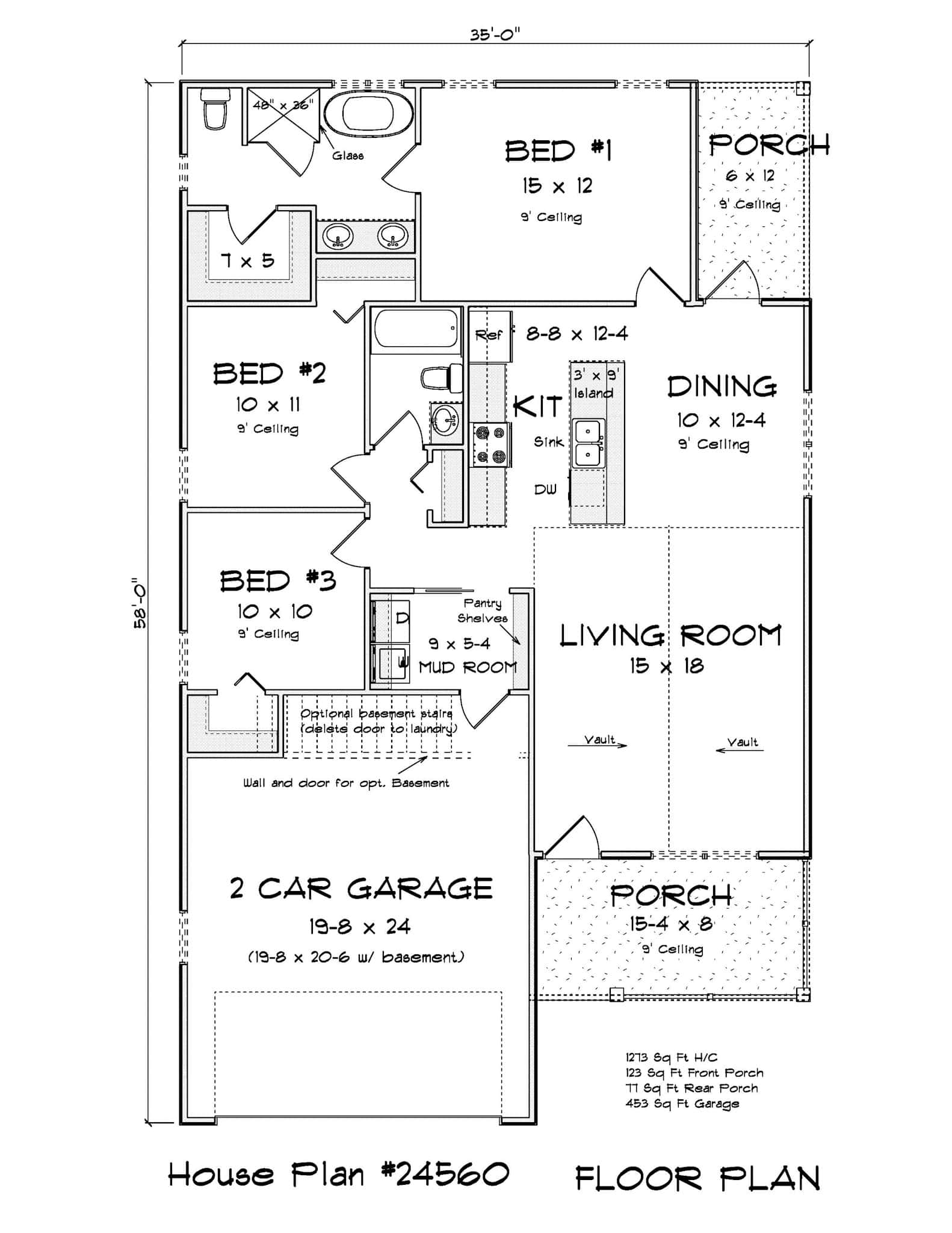 Floor Plan First Story