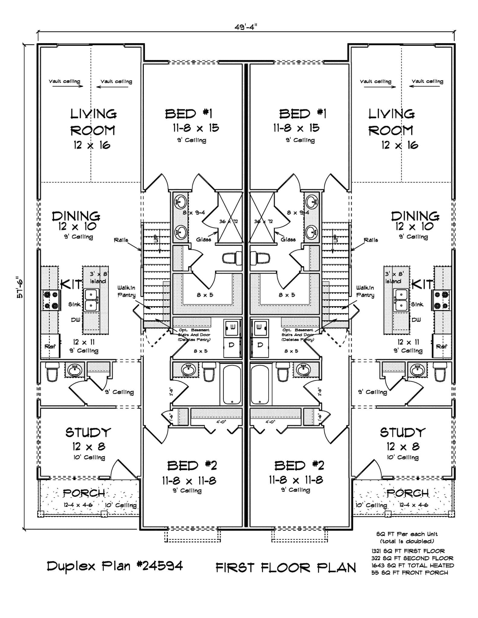 Floor Plan First Story