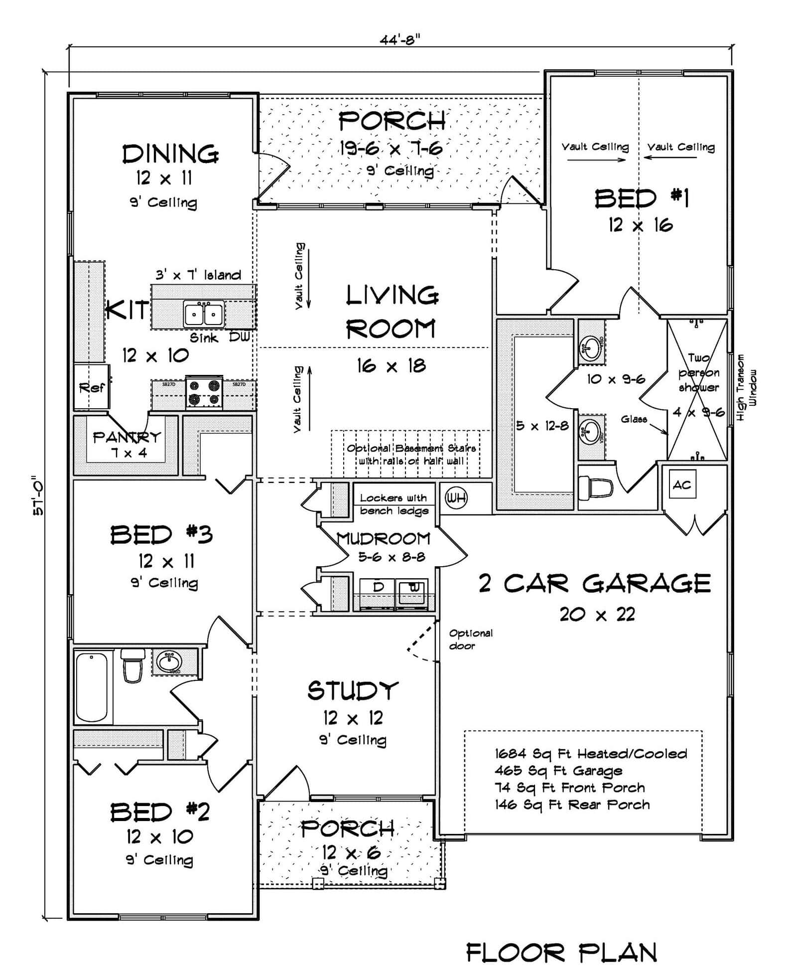 Floor Plan First Story