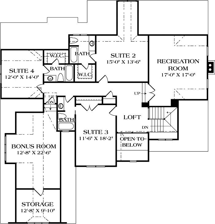 Floor Plan Upper Level