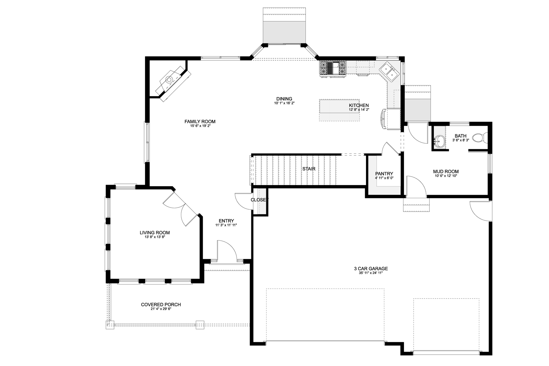 Floor Plan Main Level
