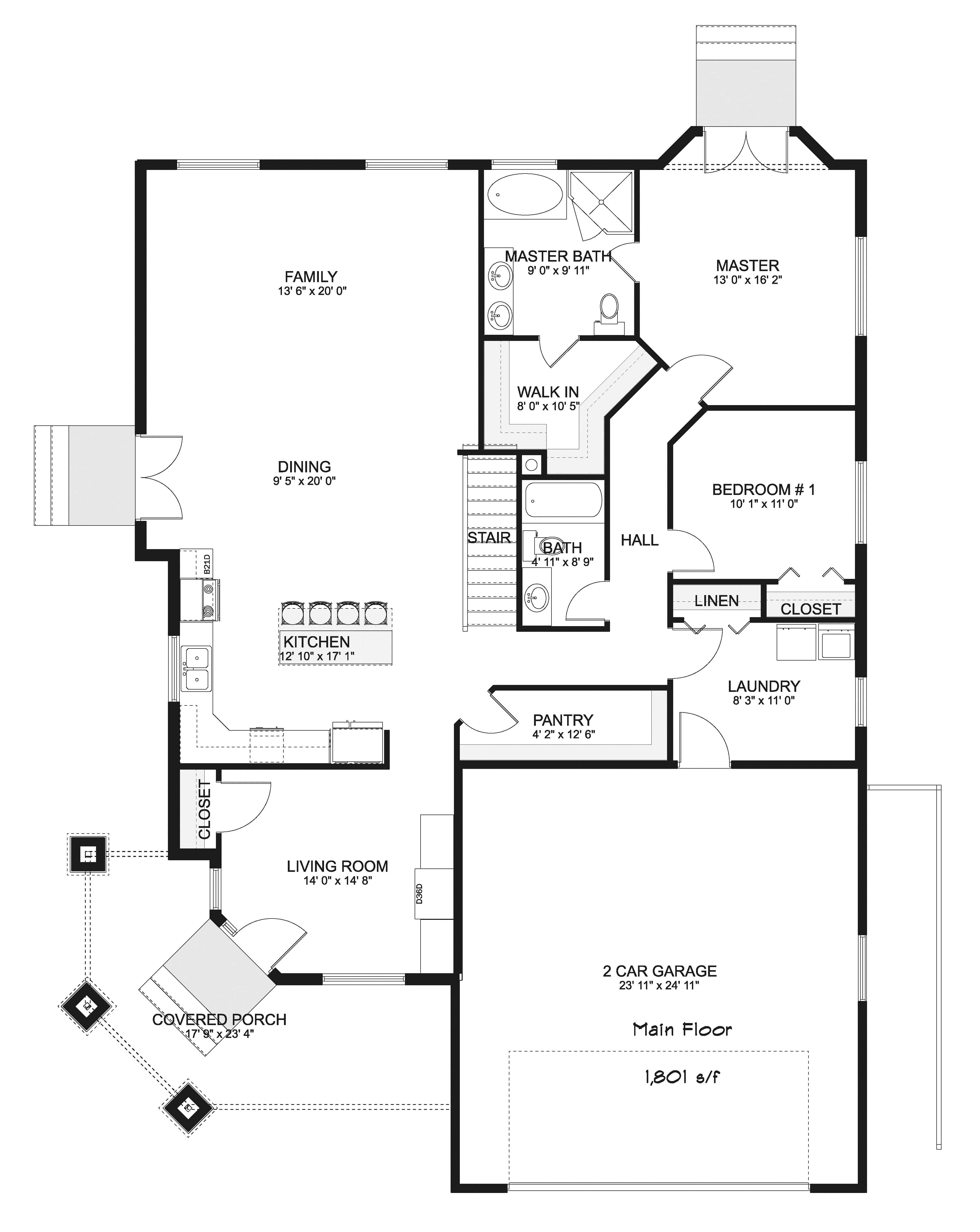 Floor Plan Main Level