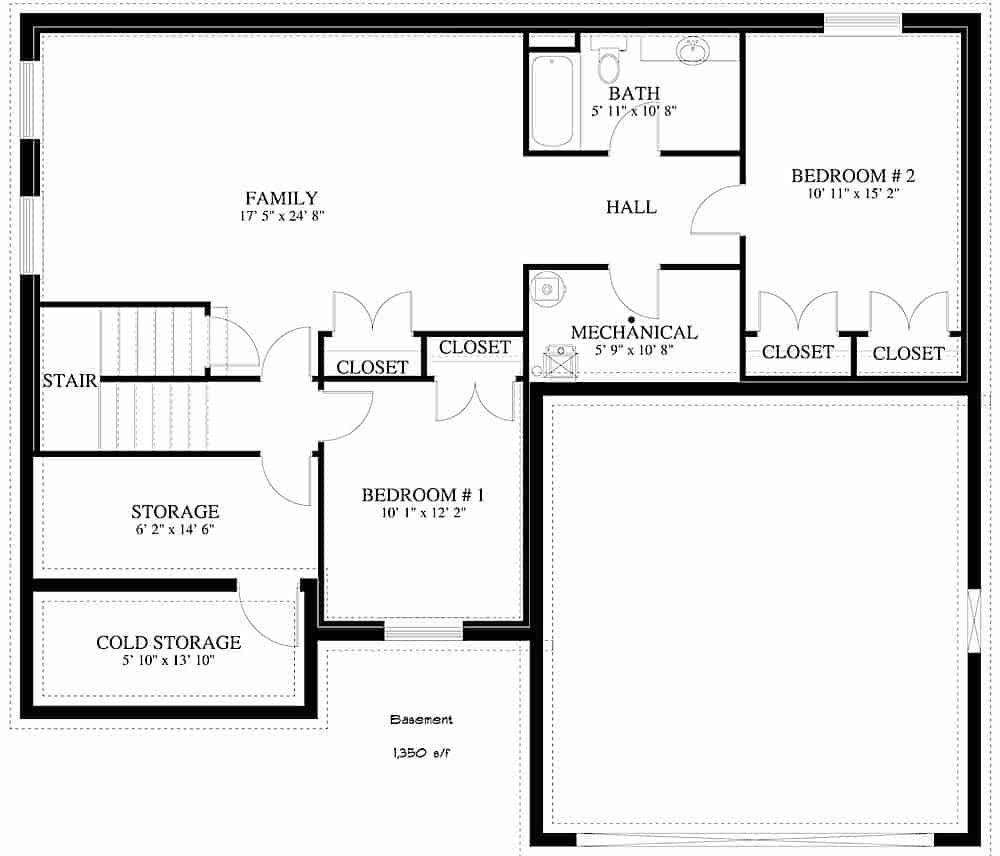 Floor Plan Basement