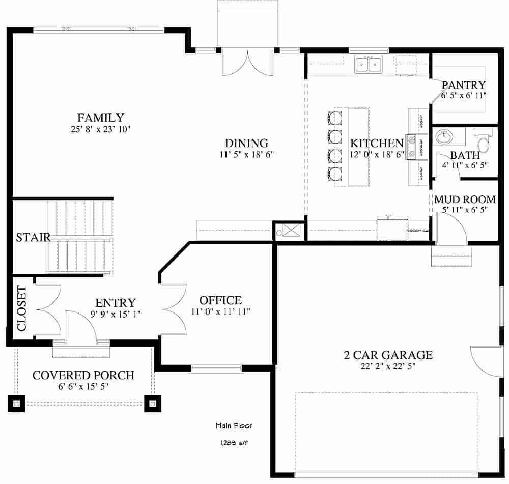 Floor Plan Main Level