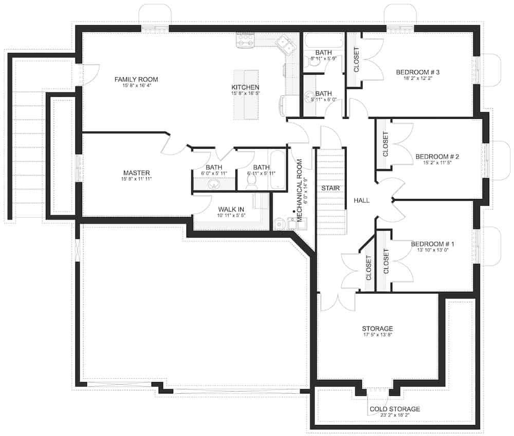 Basement Option Layout
