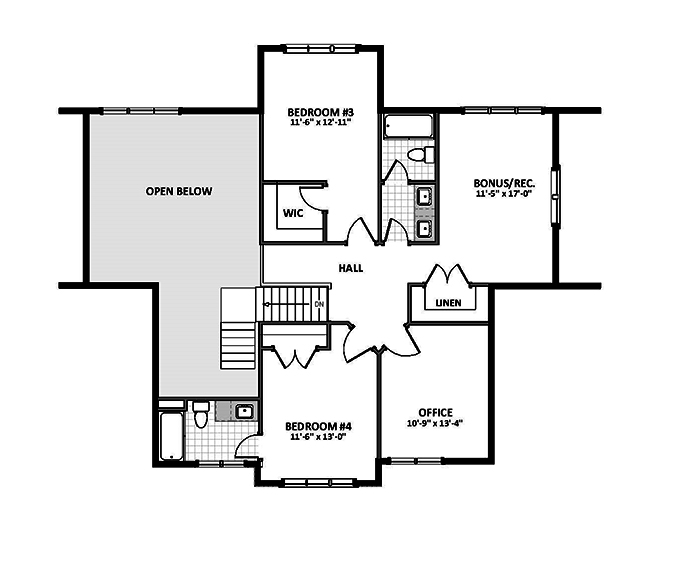Floor Plan Upper Level