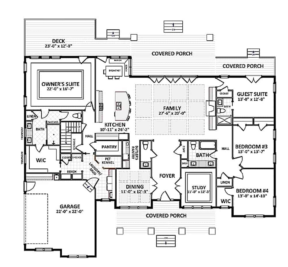 Floor Plan Main Level