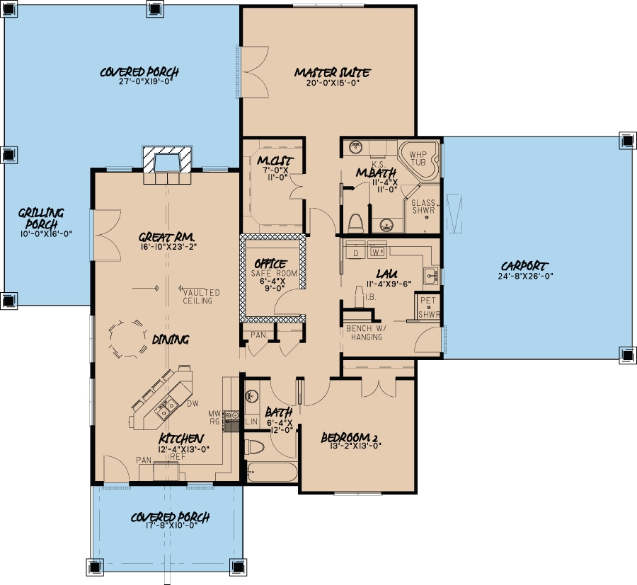 Floor Plan Main Level