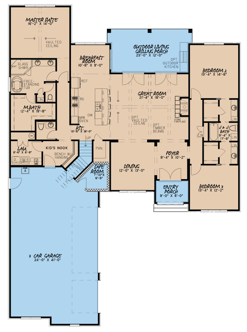 Floor Plan Main Level