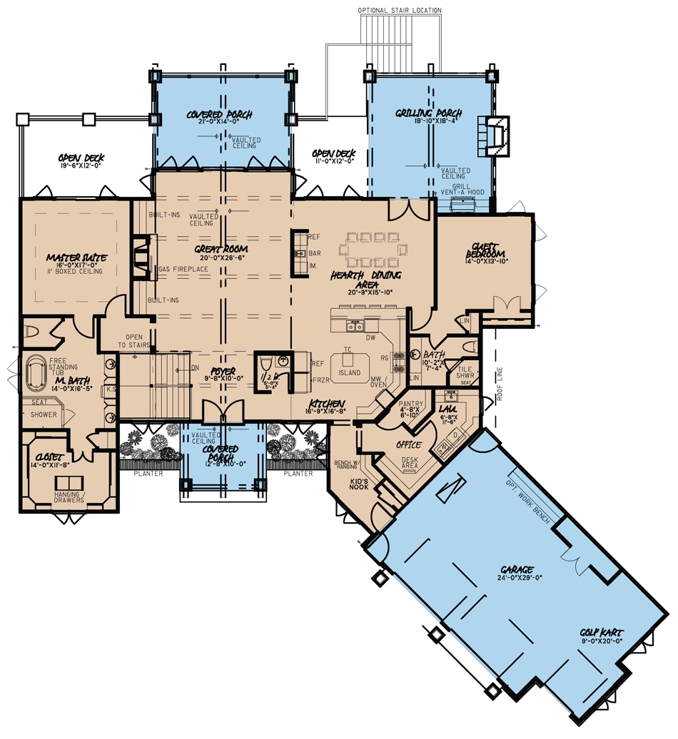Floor Plan Main Level