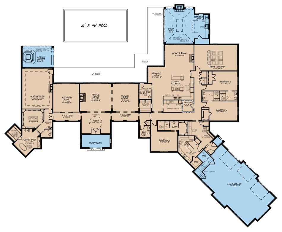 Floor Plan Main Level