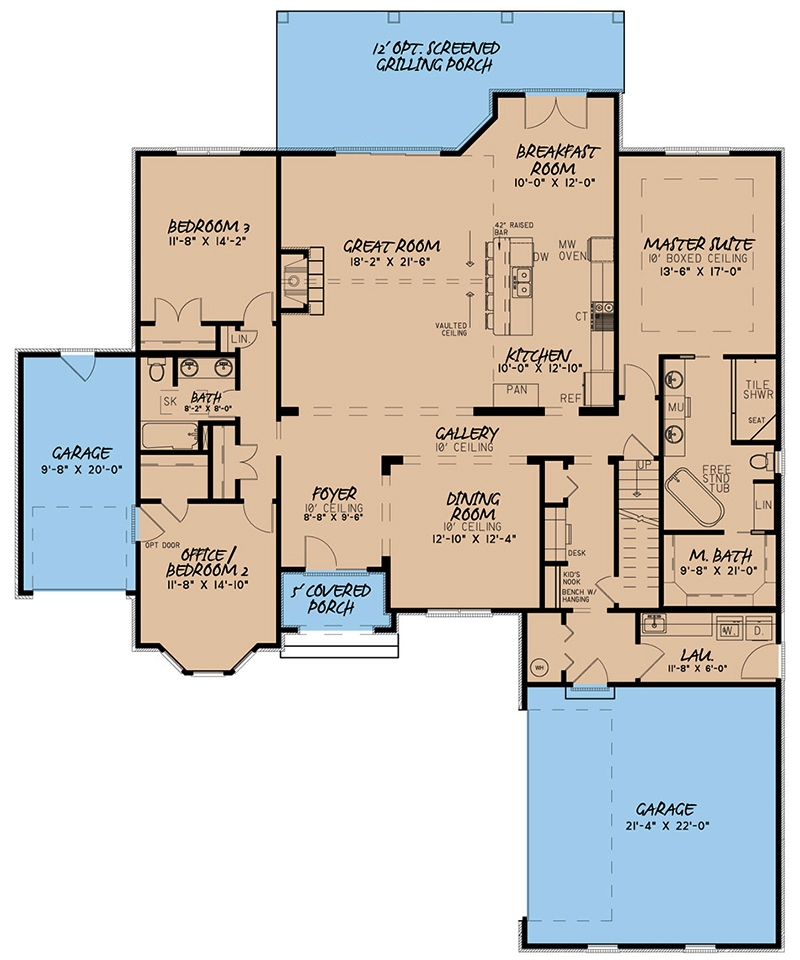 Floor Plan Main Level