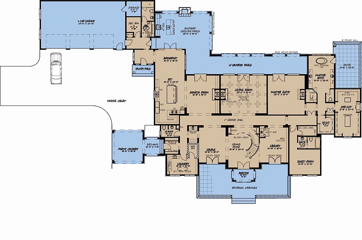 Floor Plan Main Level