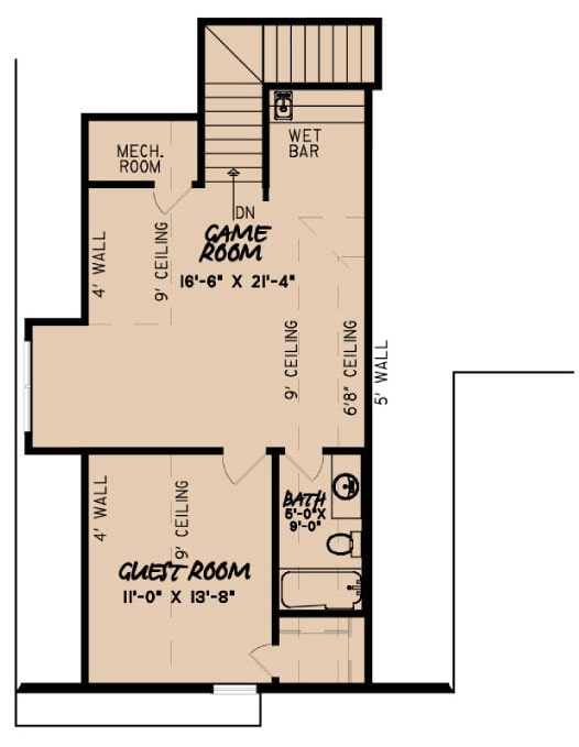 Floor Plan Upper Level