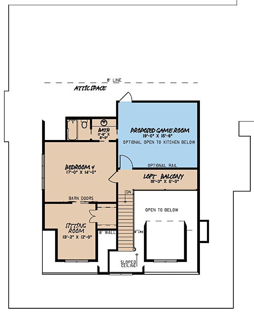Floor Plan Upper Level