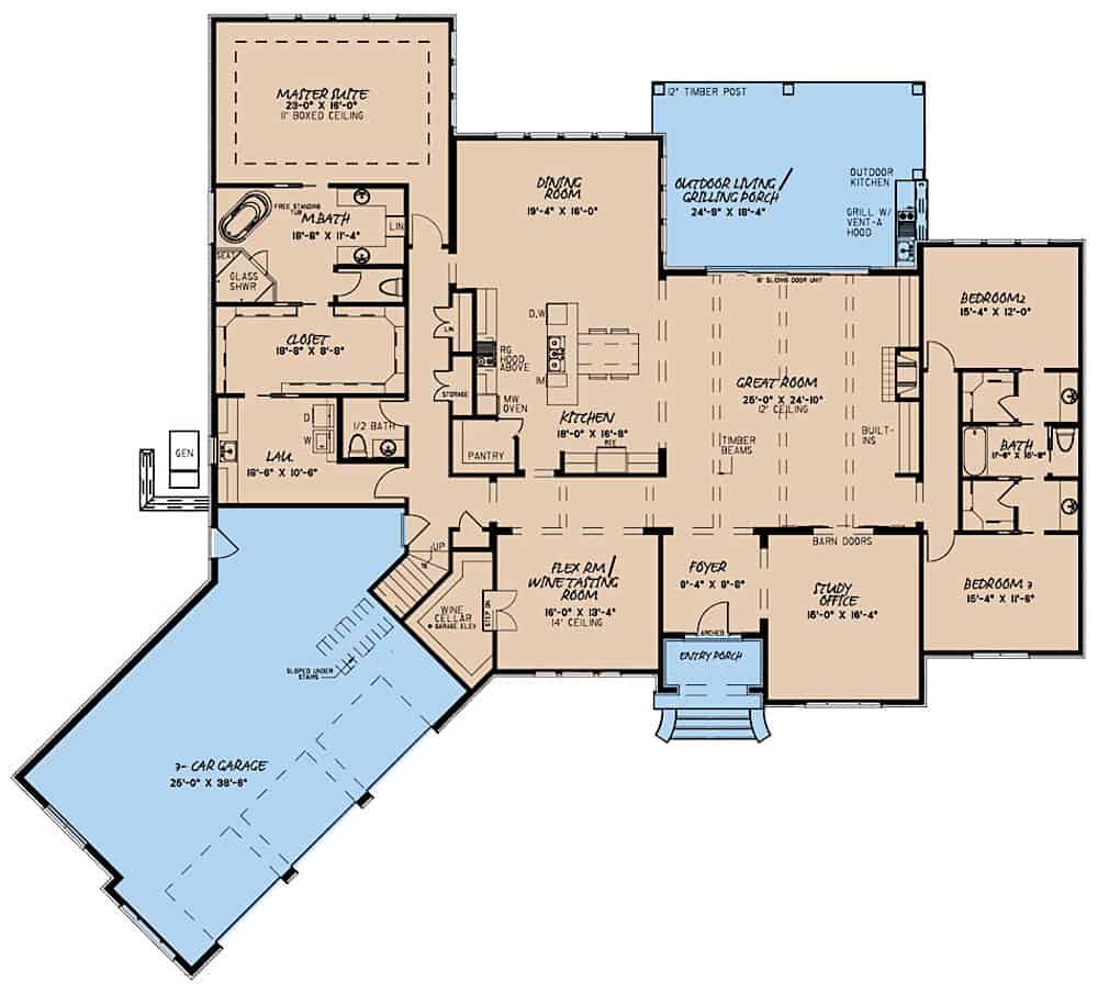 Floor Plan Main Level