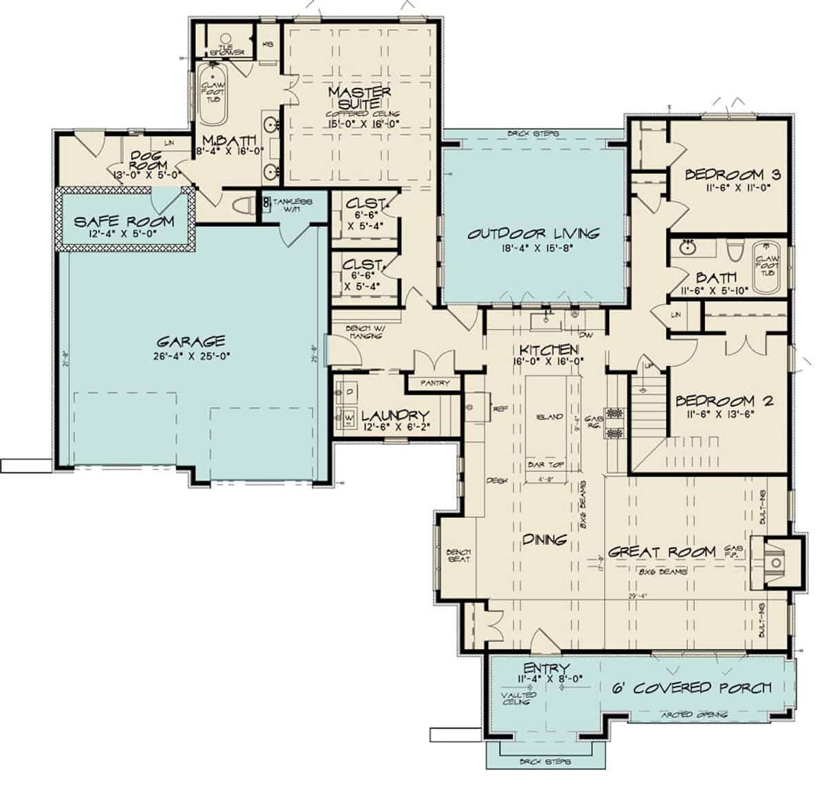 Floor Plan Main Level