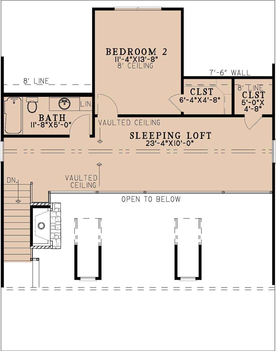 Floor Plan Second Story