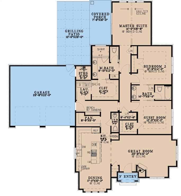 Floor Plan First Story