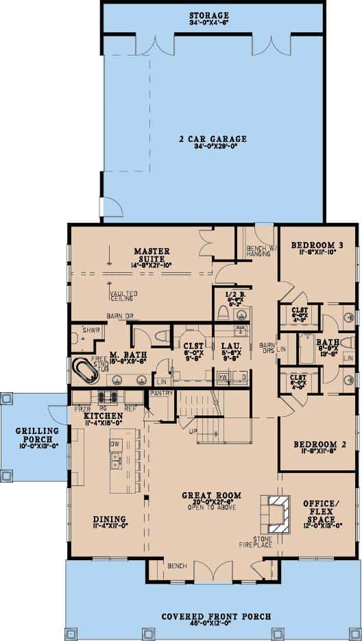 Floor Plan First Story