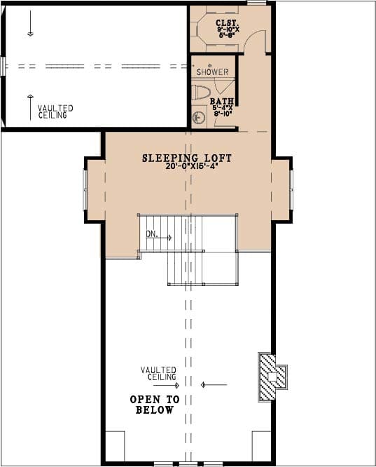 Floor Plan Second Story