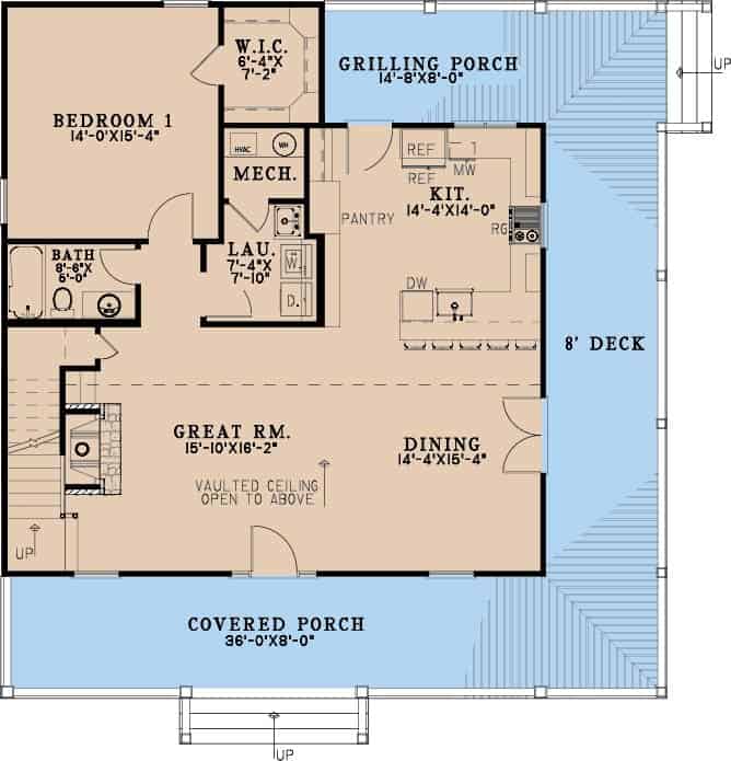 Floor Plan First Story