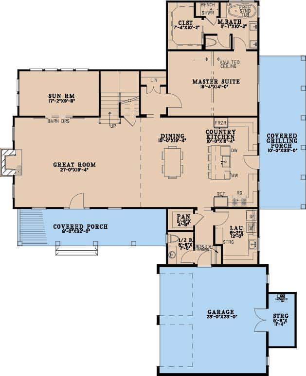 Floor Plan First Story